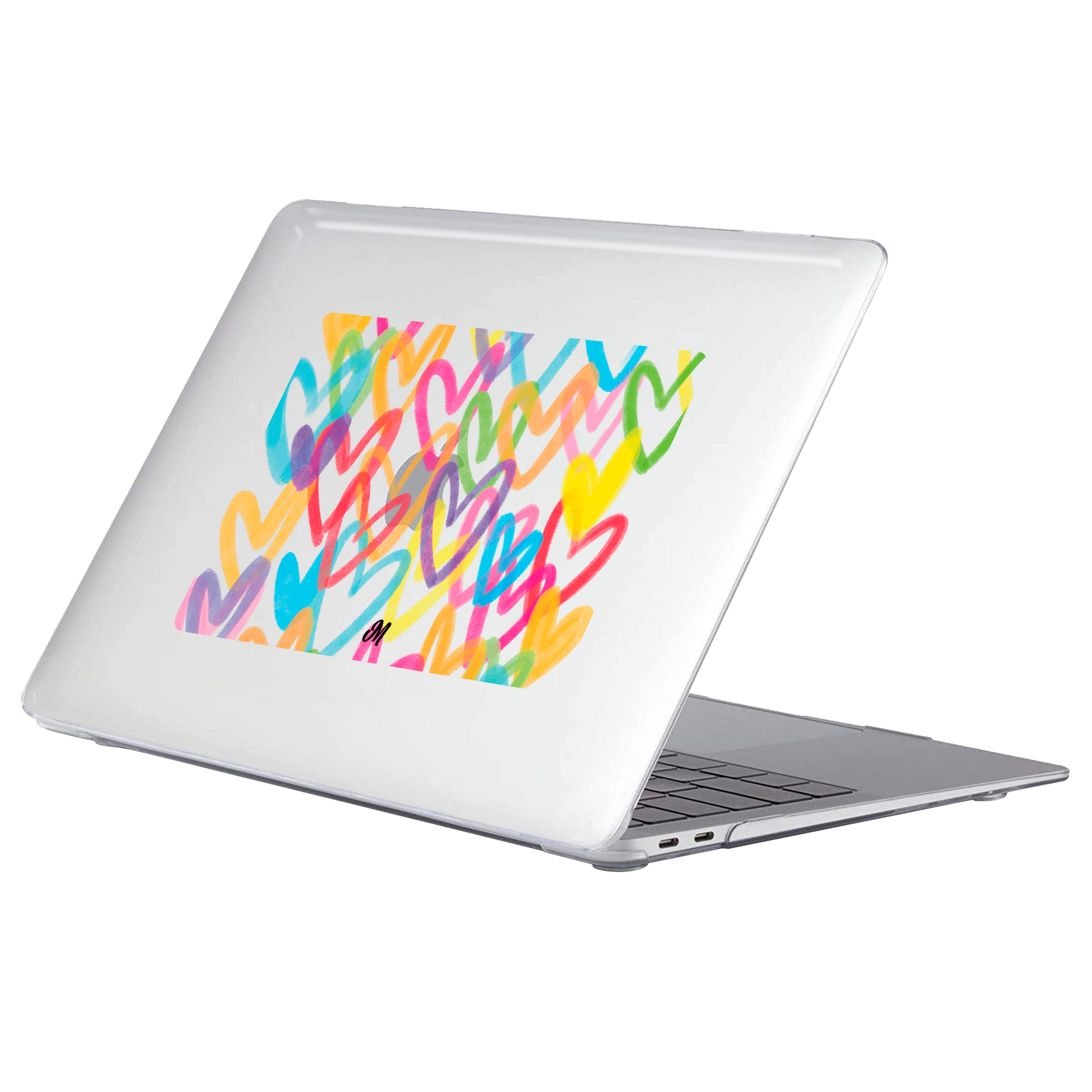 Corazones Arcoíris MacBook Case - Mandala Cases