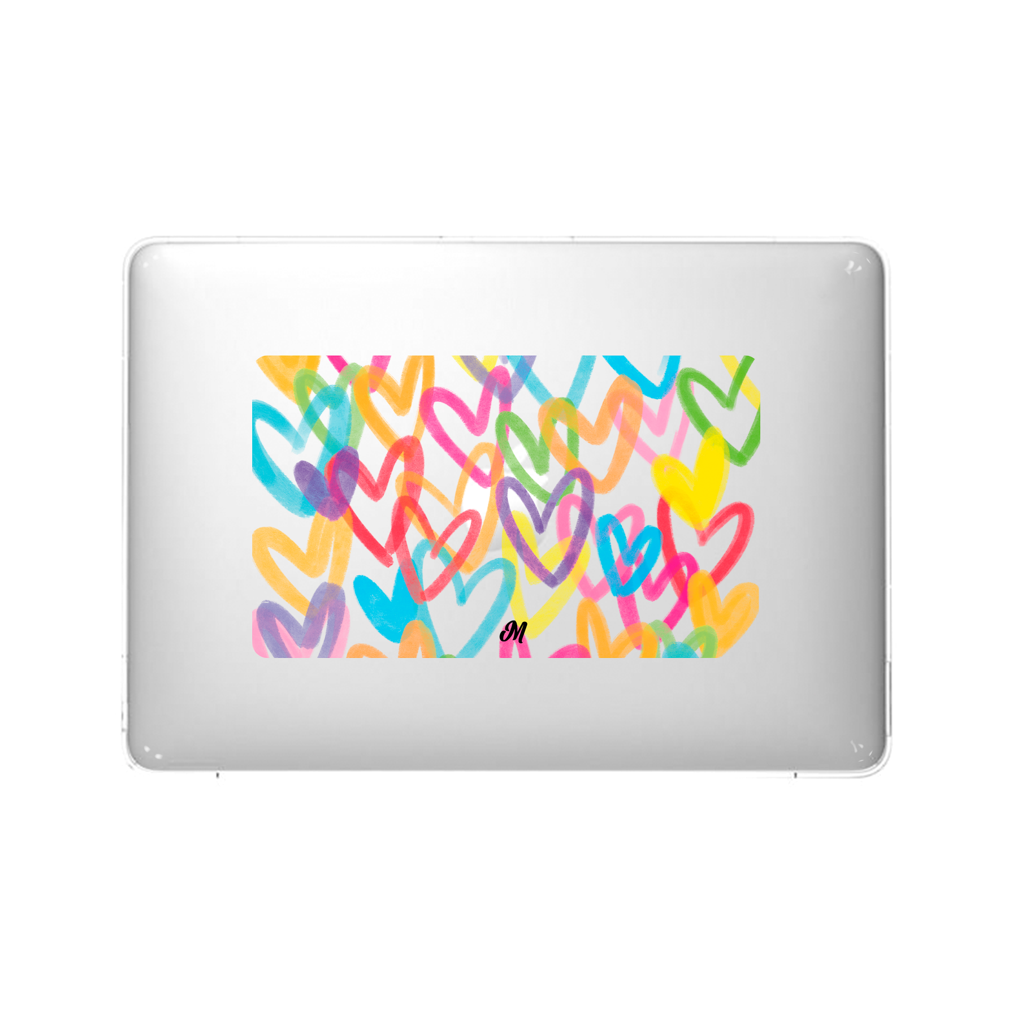 Corazones Arcoíris MacBook Case - Mandala Cases