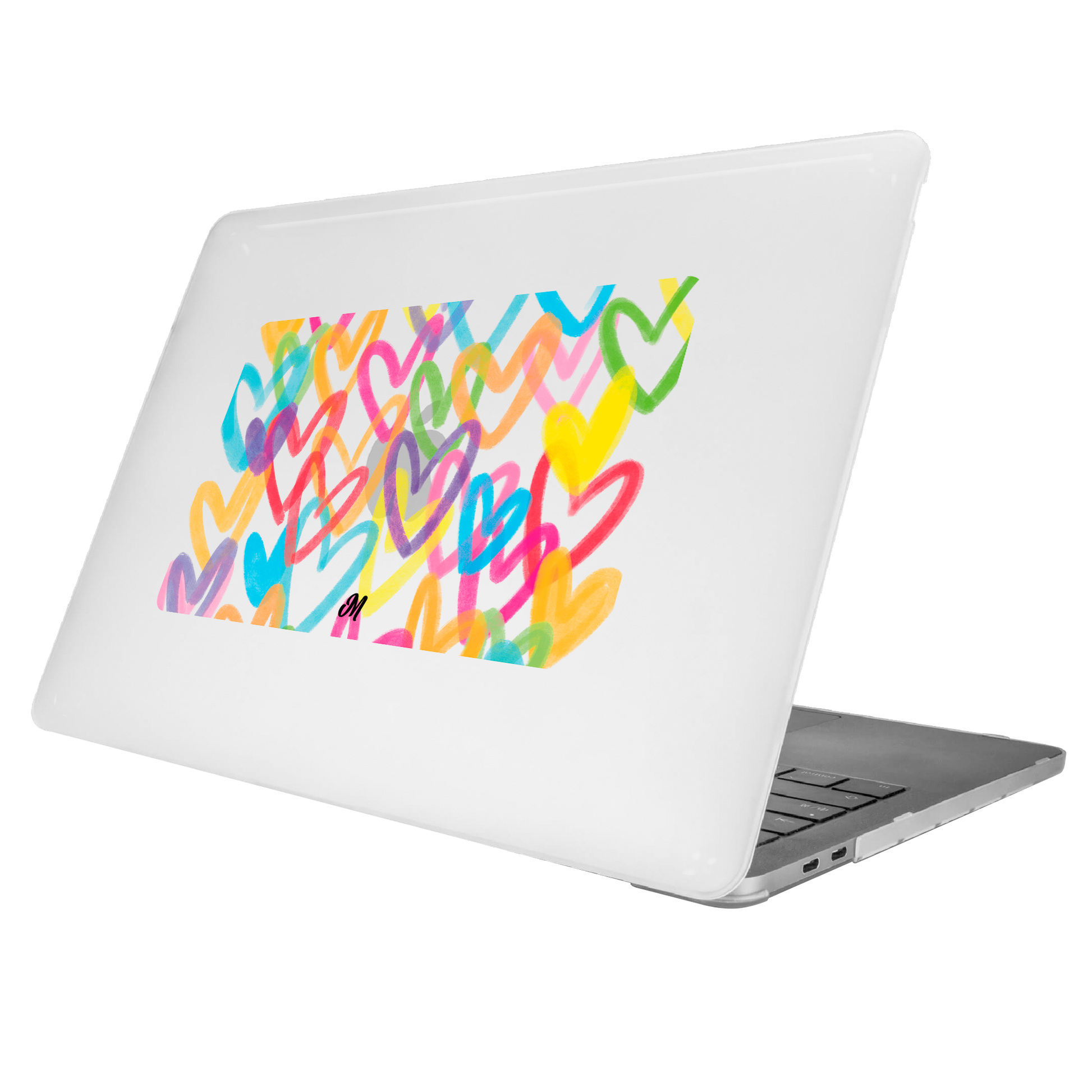Corazones Arcoíris MacBook Case - Mandala Cases