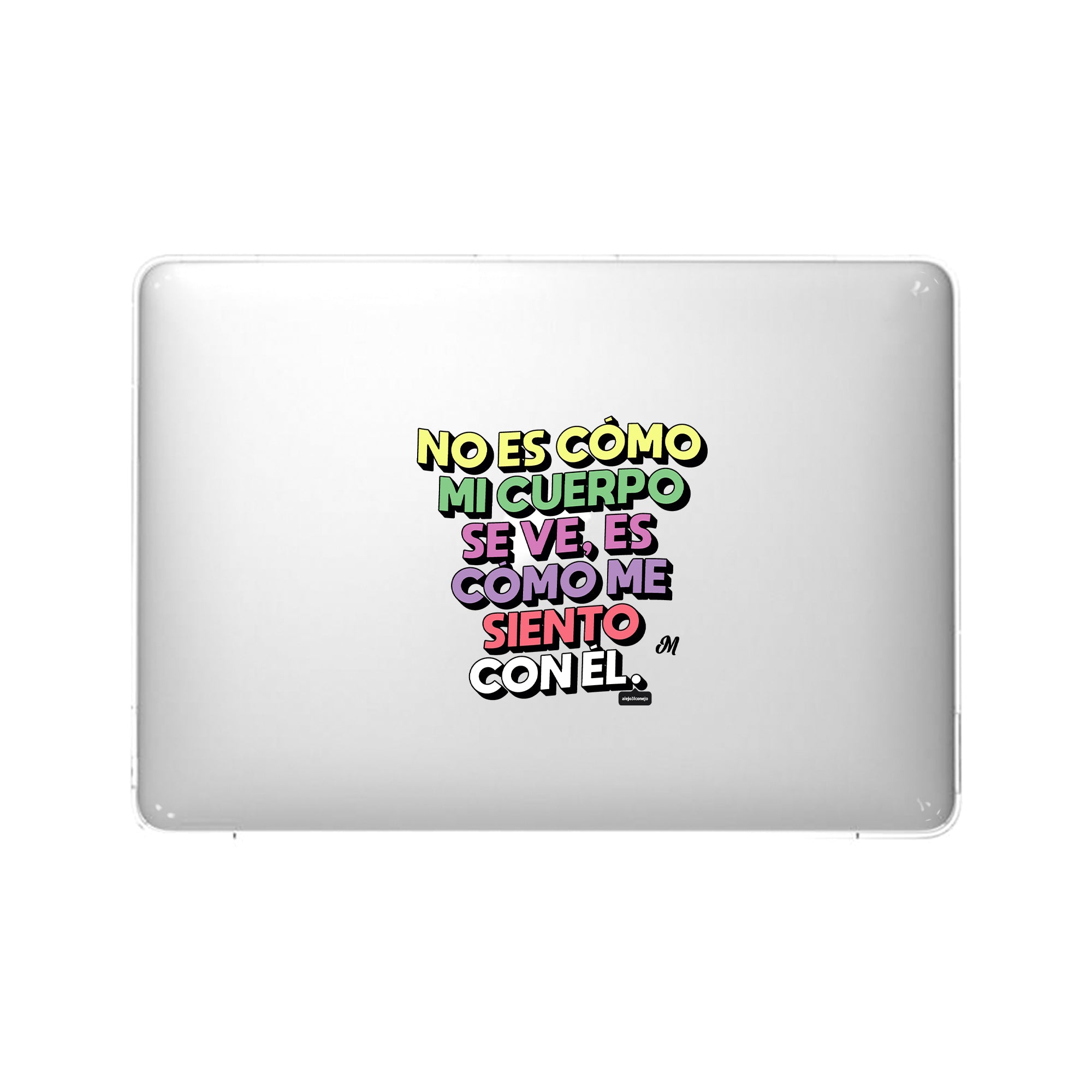 Vive tu cuerpo MacBook Case - Mandala Cases