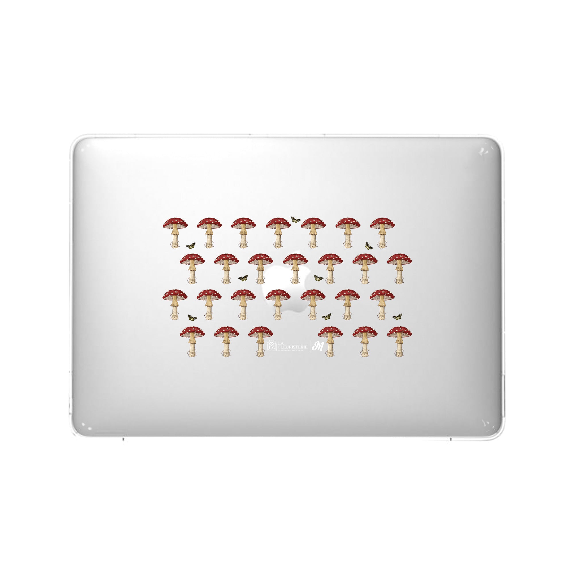 hongo patron MacBook Case - Mandala Cases