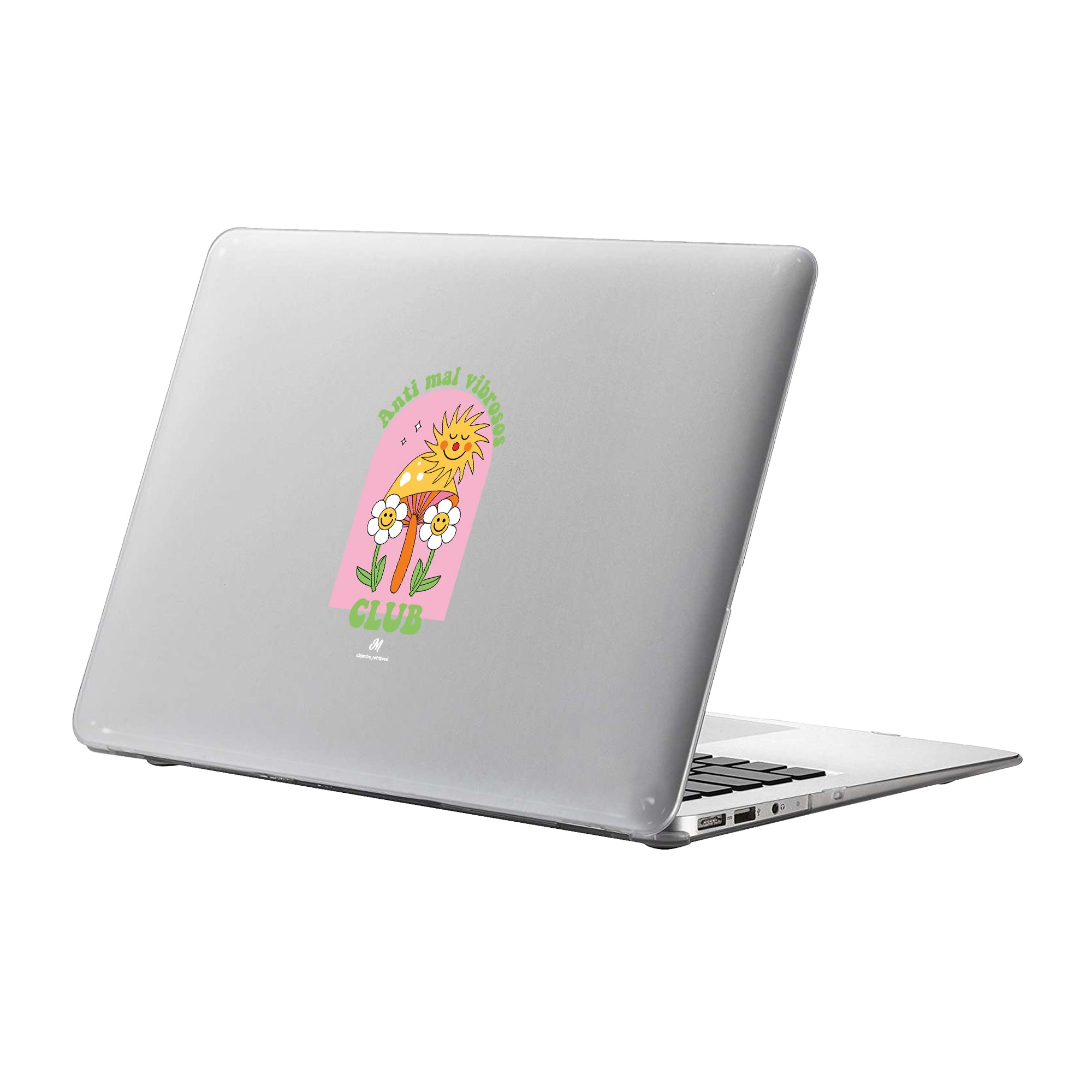 Anti Mal Vibrosos Club MacBook Case - Mandala Cases