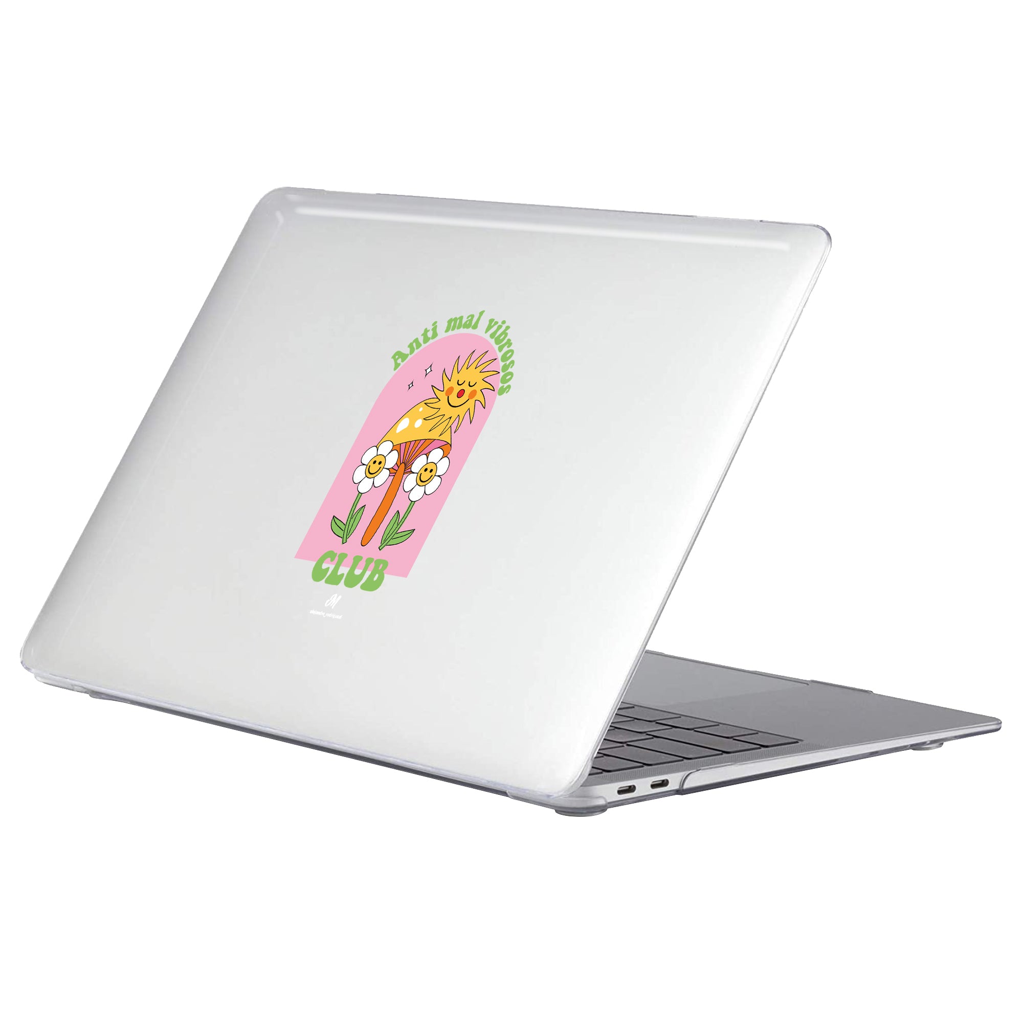 Anti Mal Vibrosos Club MacBook Case - Mandala Cases