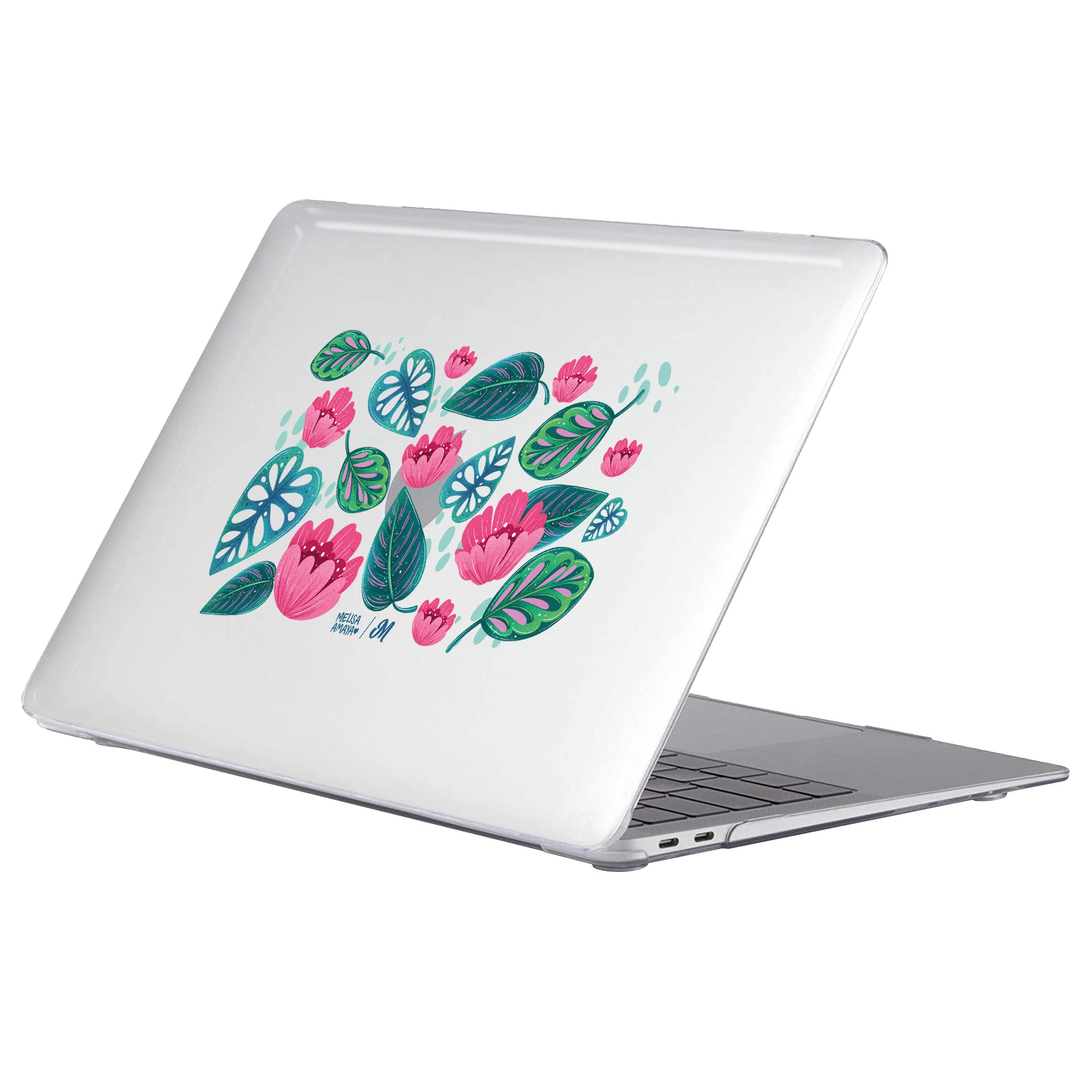 Hojas de Jardín MacBook Case - Mandala Cases