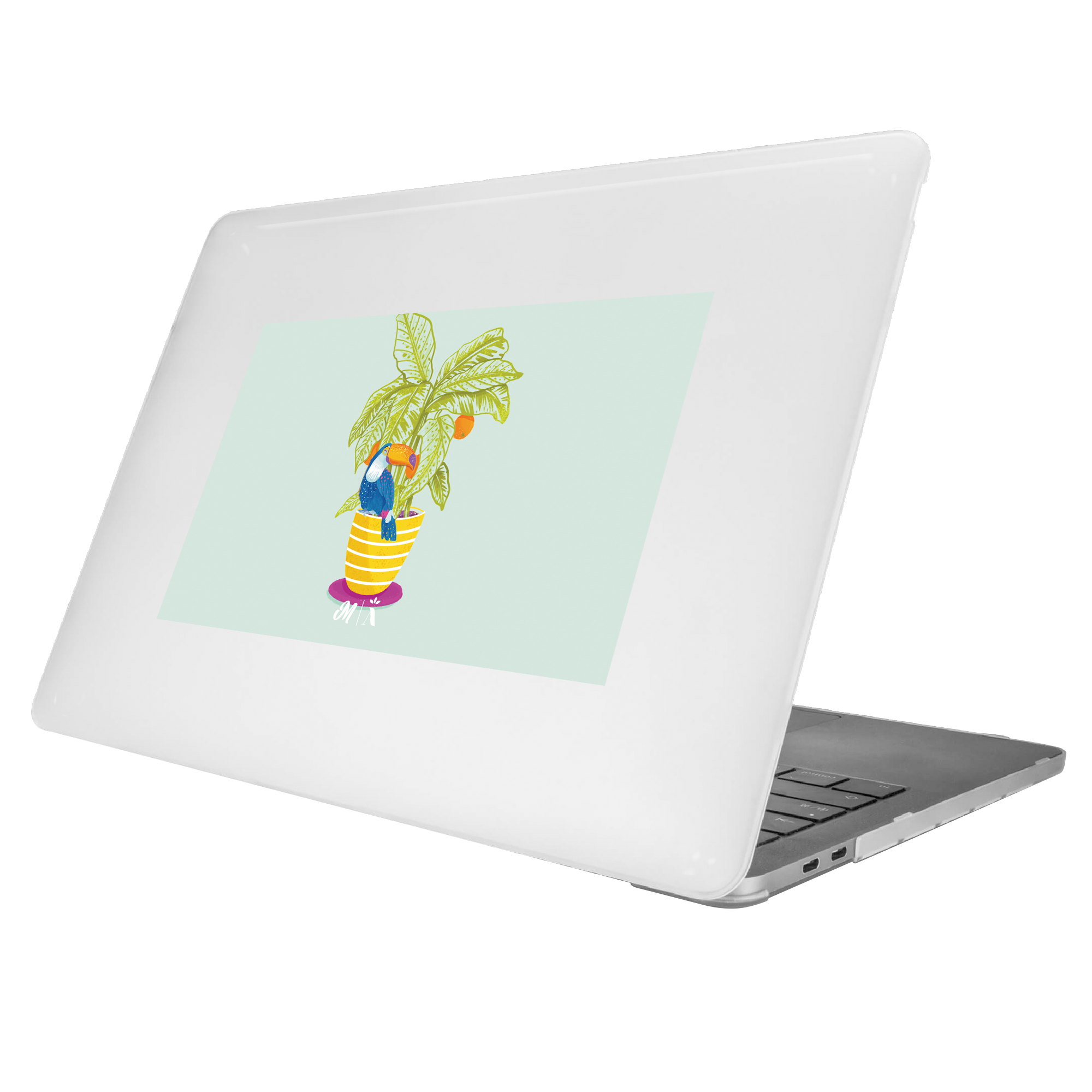 Tucán Floral MacBook Case - Mandala Cases