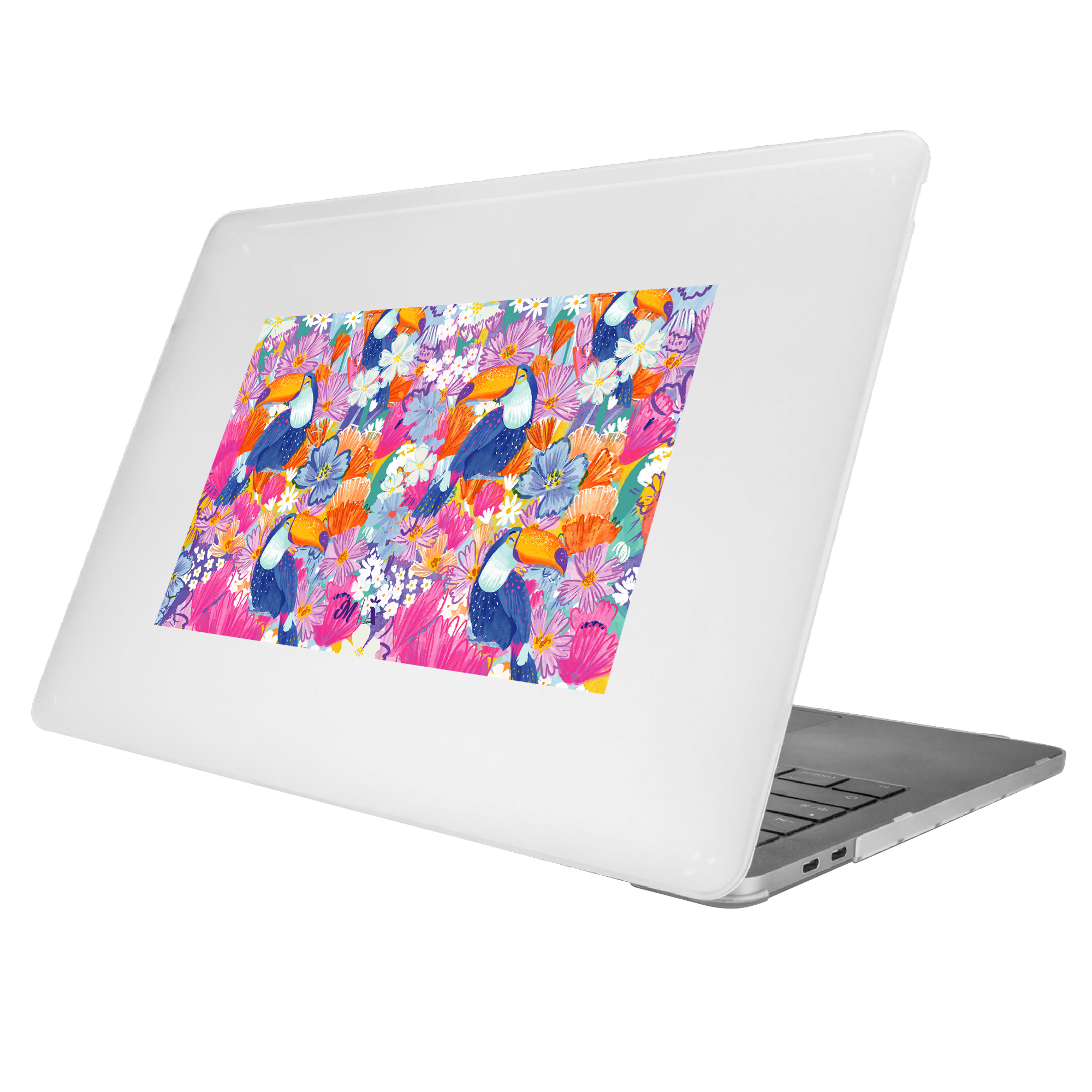 Tucán Floral MacBook Case - Mandala Cases