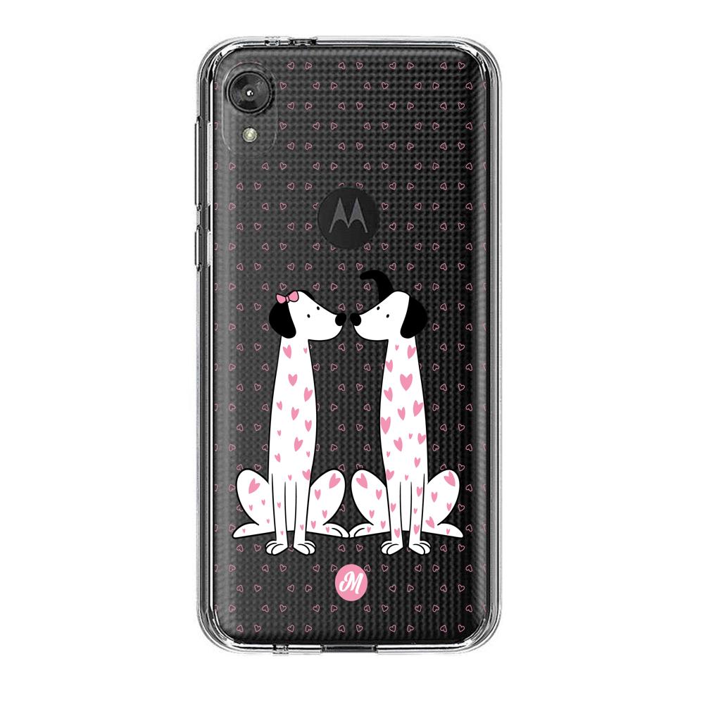 Cases para Motorola E6 play Dalmata love - Mandala Cases