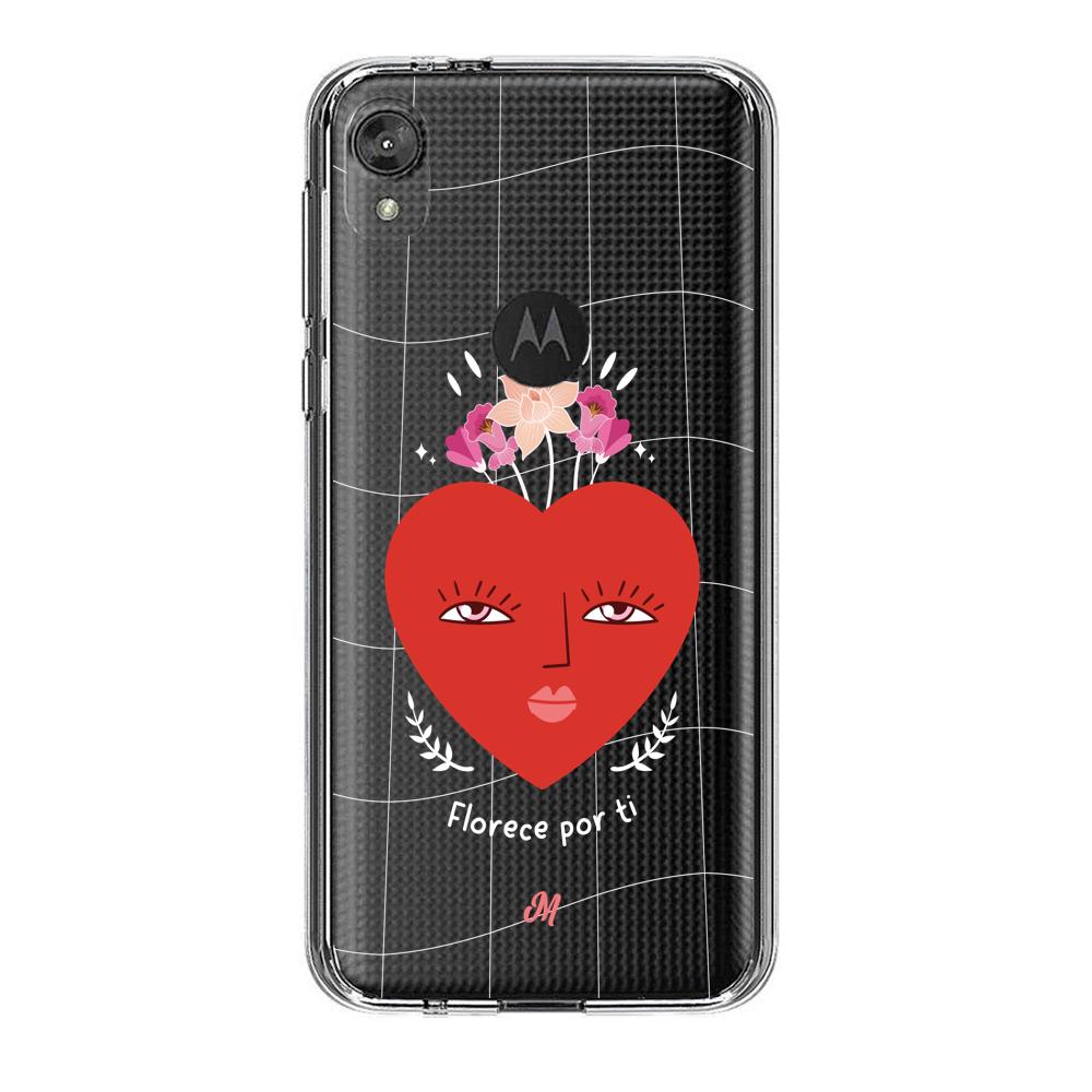 Cases para Motorola E6 play Florece por ti - Mandala Cases