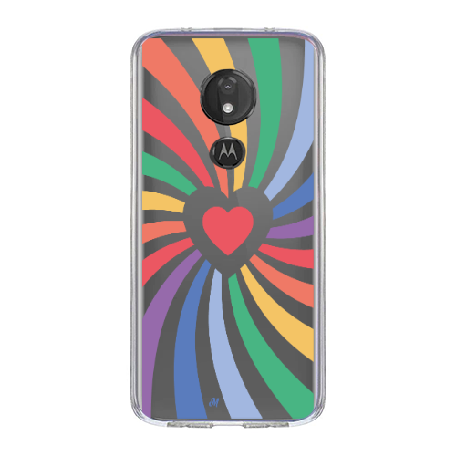 Funda Pride Heart Motorola - Mandala Cases
