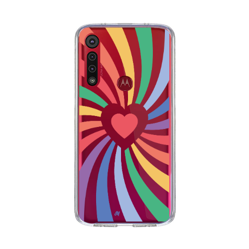 Funda Pride Heart Motorola - Mandala Cases