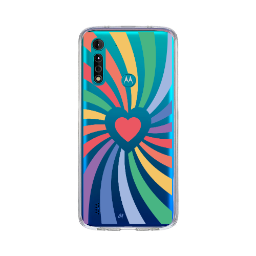 Funda Pride Heart Motorola - Mandala Cases