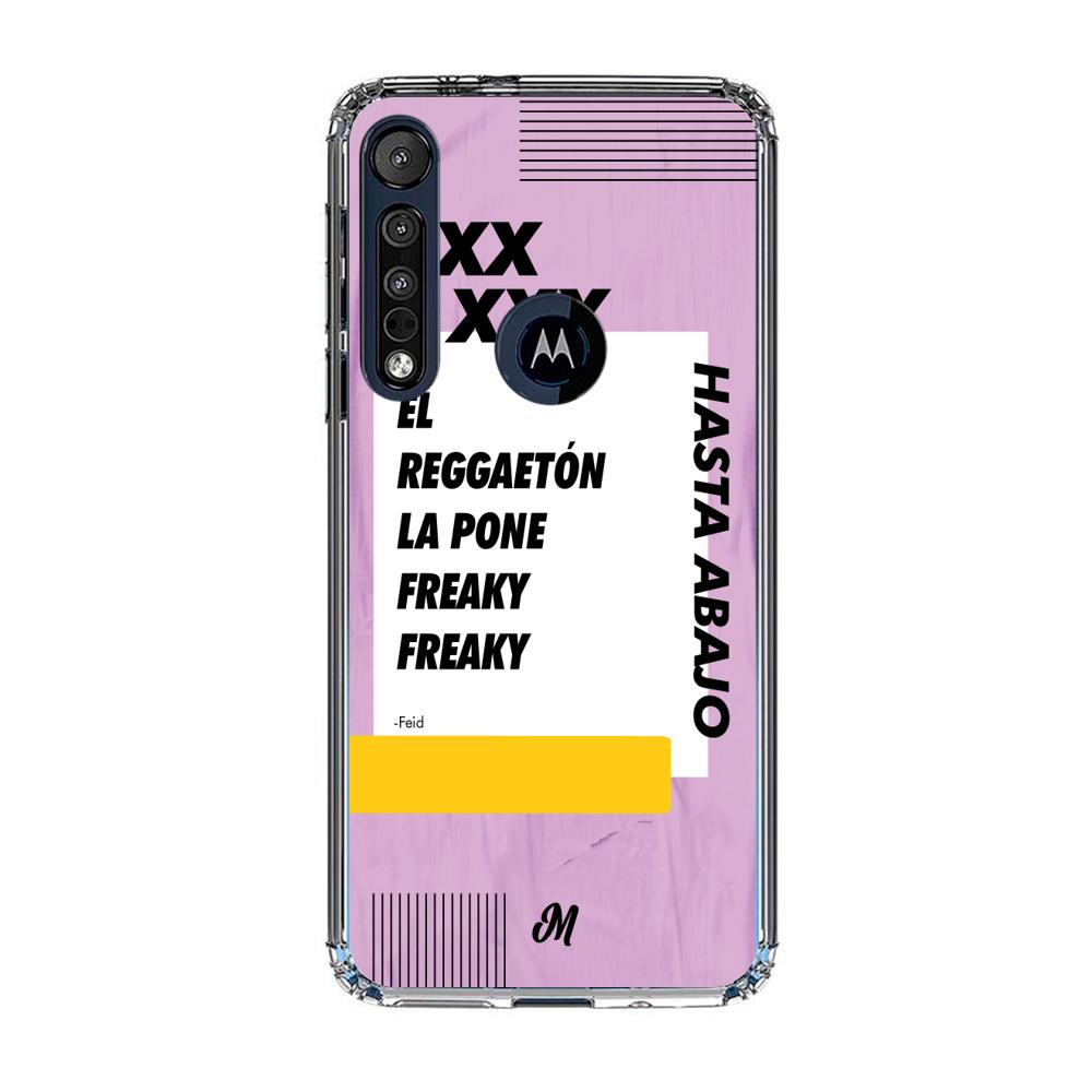 Case para Motorola G8 play Freaky freaky morado - Mandala Cases