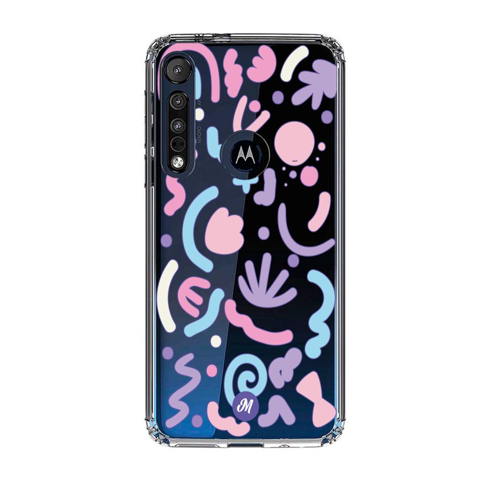 Cases para Motorola G8 play Colorful Spots Remake - Mandala Cases