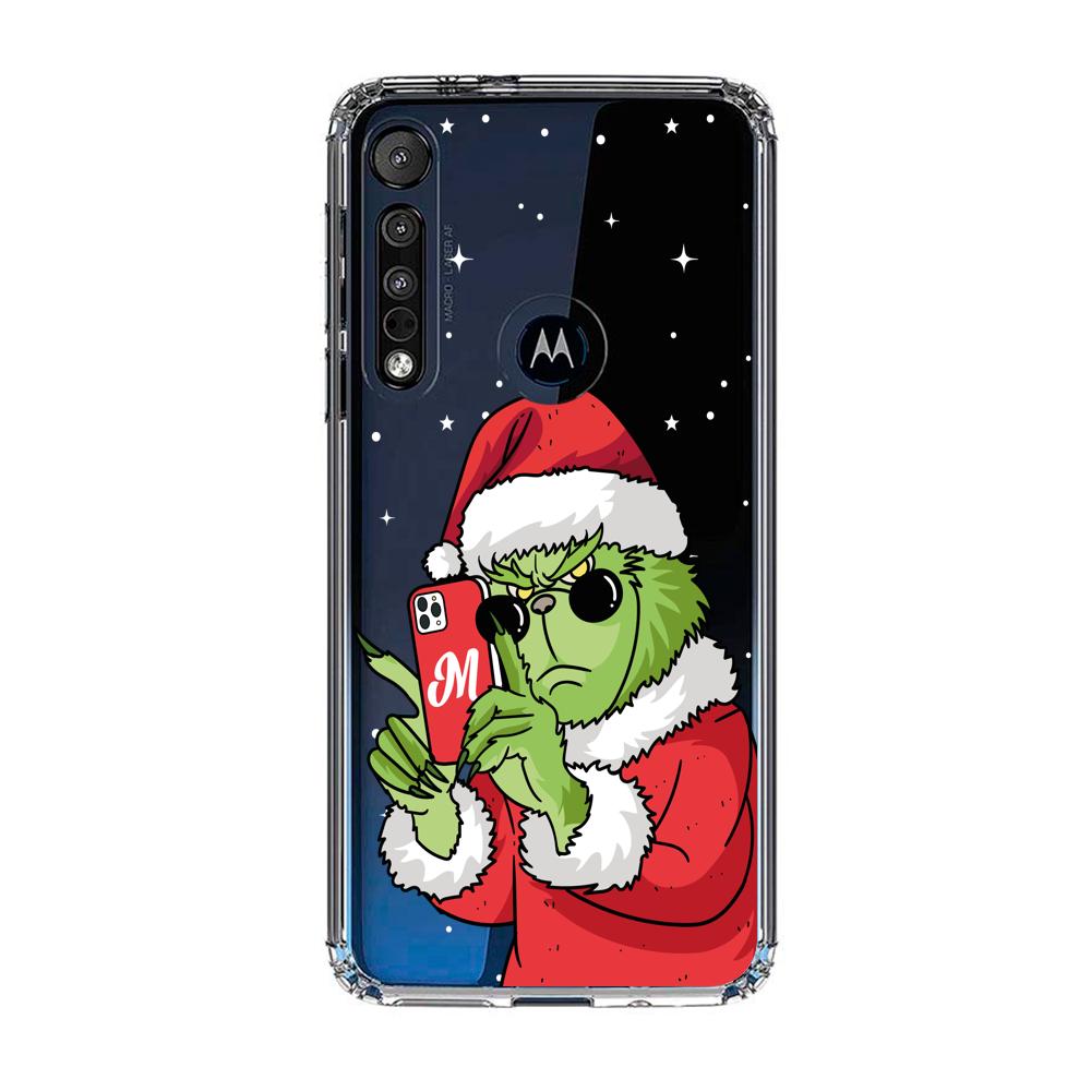 Cases para Motorola G8 play SELFIE GRINCH - Mandala Cases