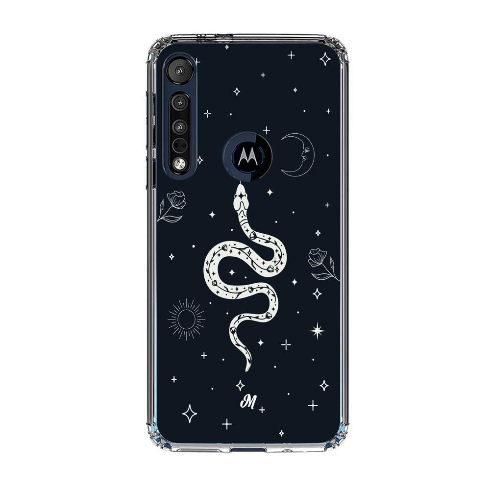 Cases para Motorola G8 play SERPIENTE ASTRAL - Mandala Cases