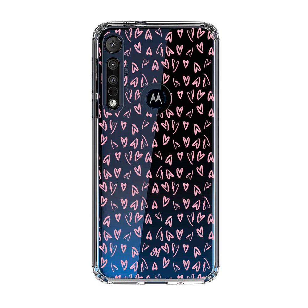 Cases para Motorola G8 play Corazónes Coquette - Mandala Cases