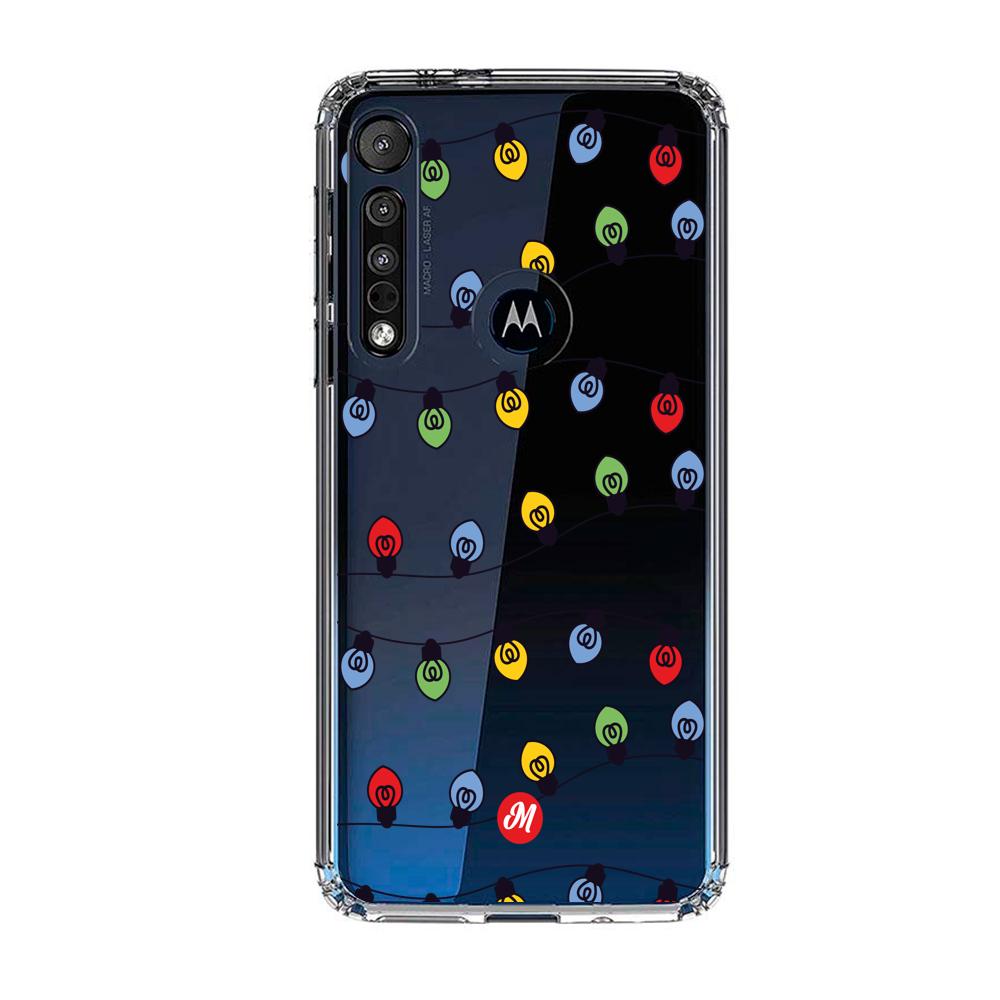Cases para Motorola G8 plus LUCES DE NAVIDAD - Mandala Cases