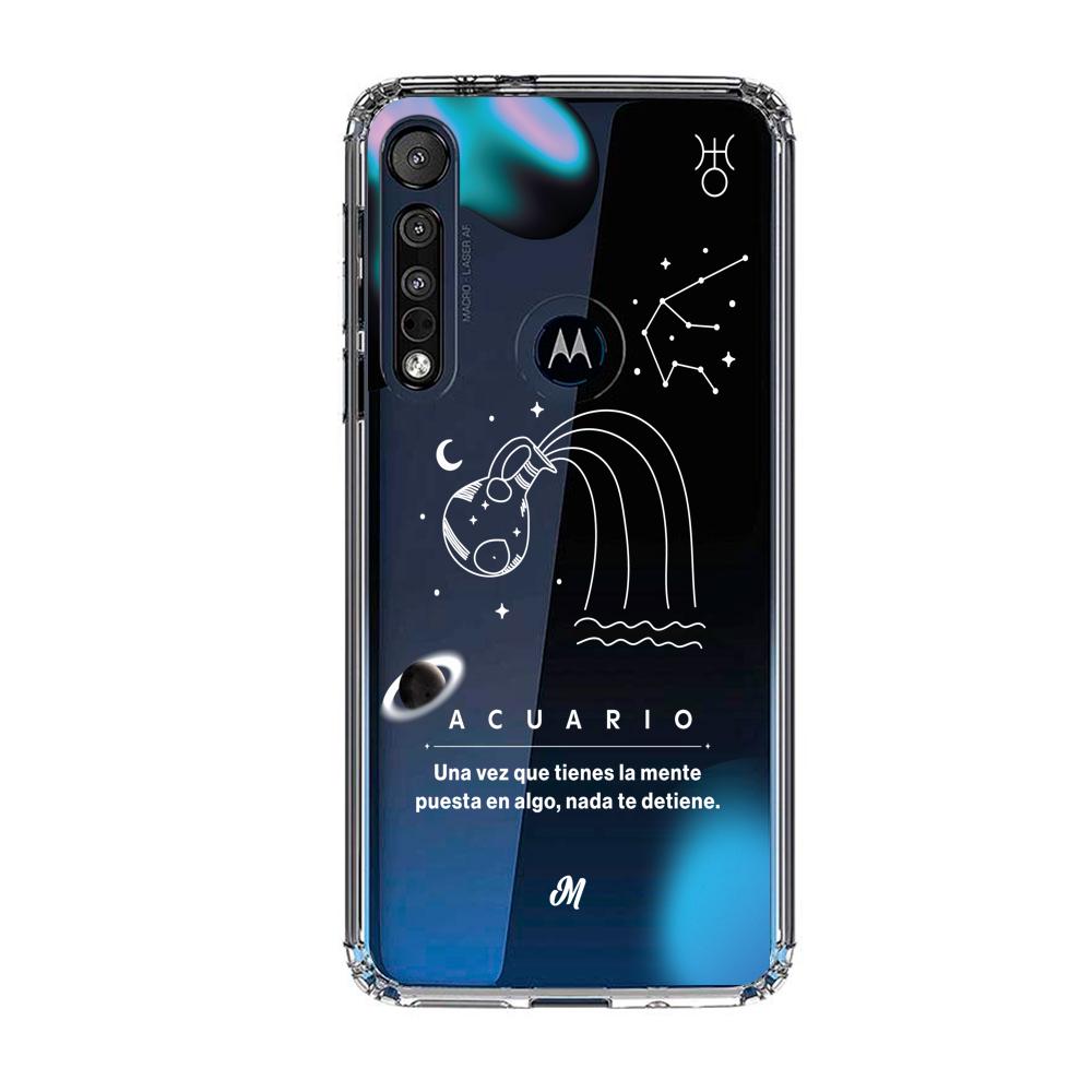 Cases para Motorola G8 plus ACUARIO 24 TRANSPARENTE - Mandala Cases