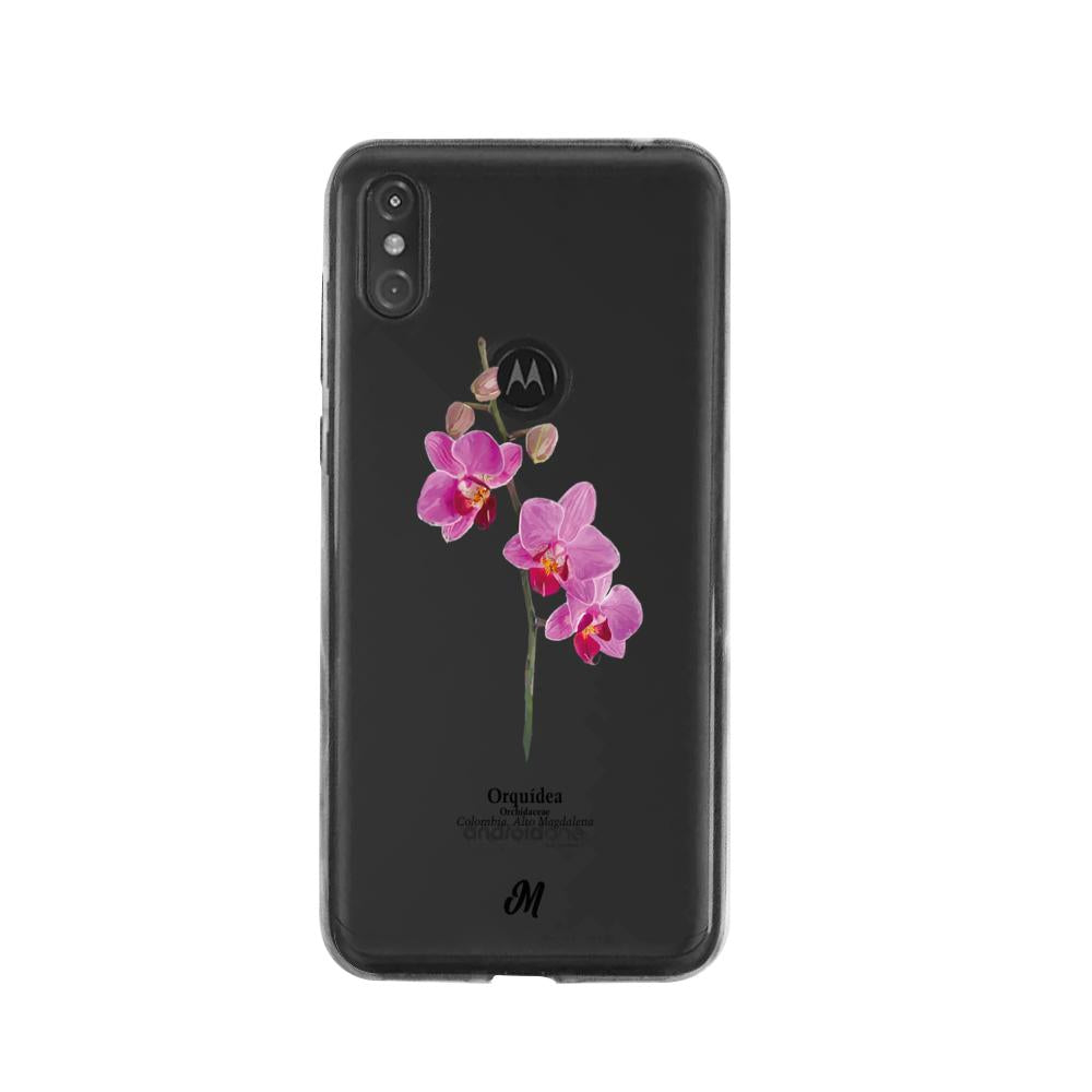 Case para Moto One Ramo de Orquídea - Mandala Cases