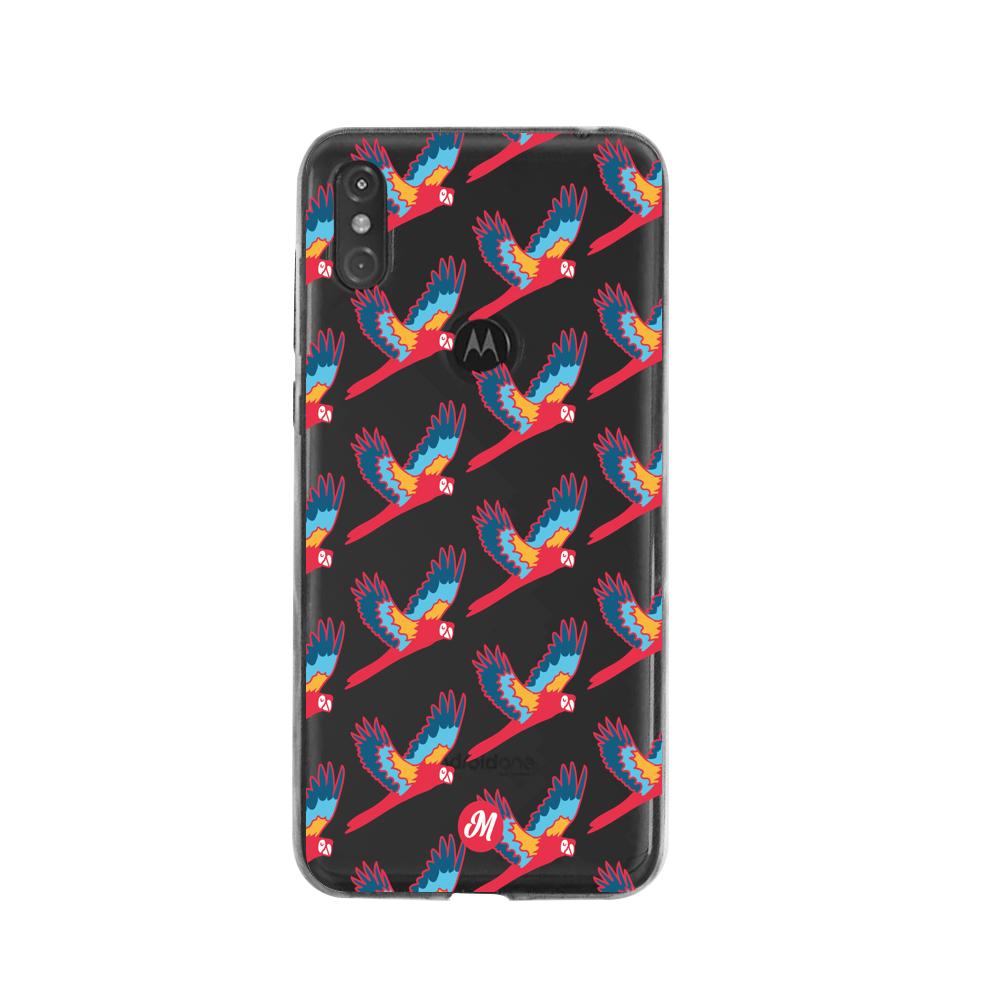 Cases para Moto One Guacamayo escarlata - Mandala Cases