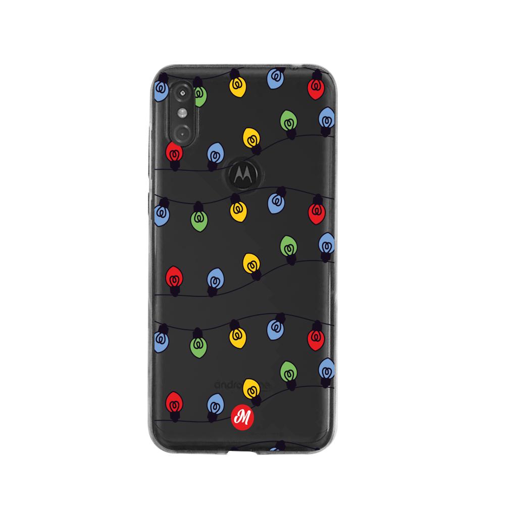 Cases para Moto One LUCES DE NAVIDAD - Mandala Cases