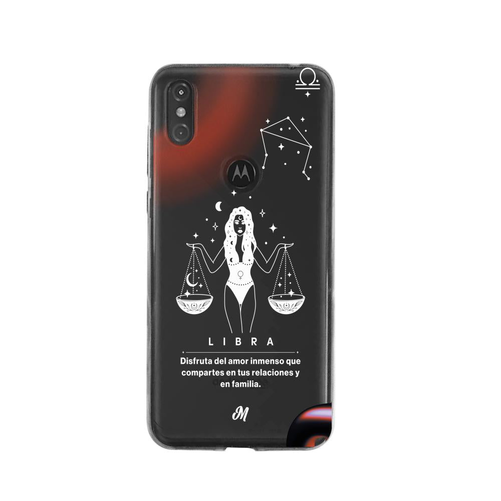 Cases para Moto One LIBRA 24 TRASNPARENTE - Mandala Cases