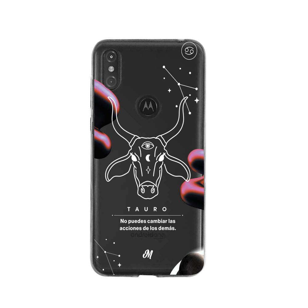Cases para Moto One TAURO 24 TRANSPARENTE - Mandala Cases