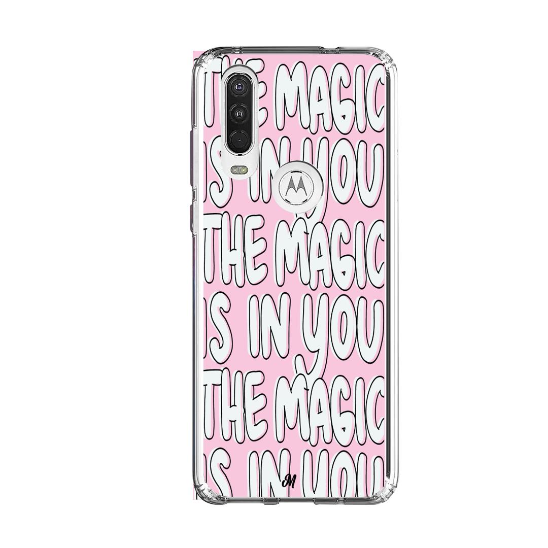 Case para Motorola One Action The magic - Mandala Cases