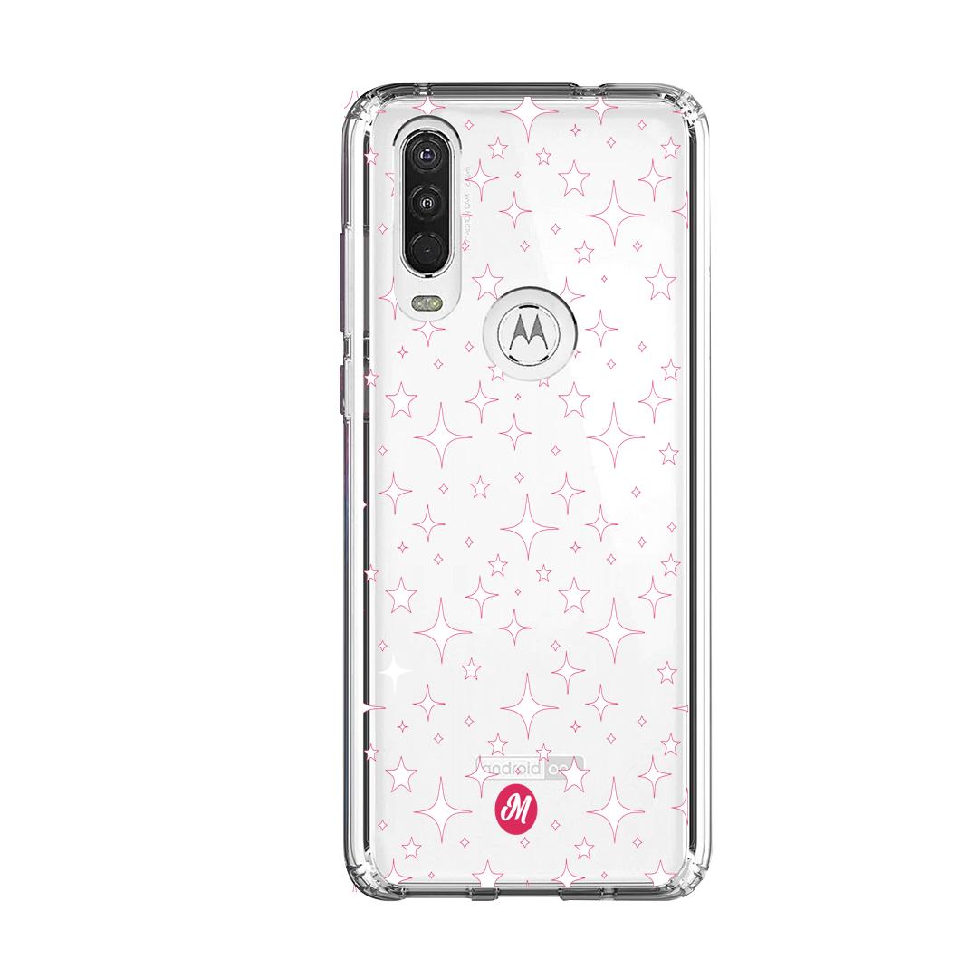 Cases para Motorola One Action Estrellas de navidad - Mandala Cases