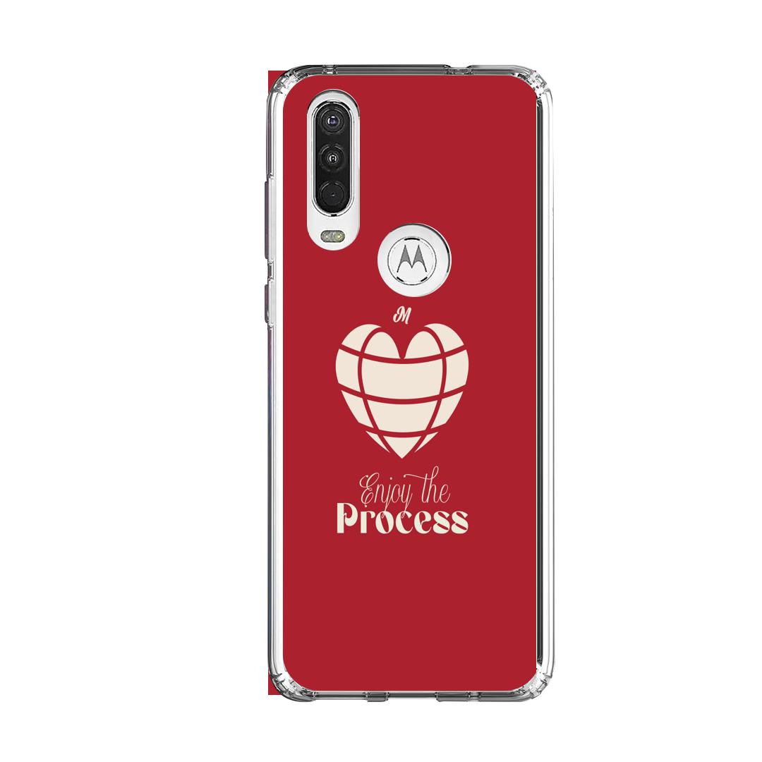 Cases para Motorola One Action ENJOY THE PROCESS - Mandala Cases