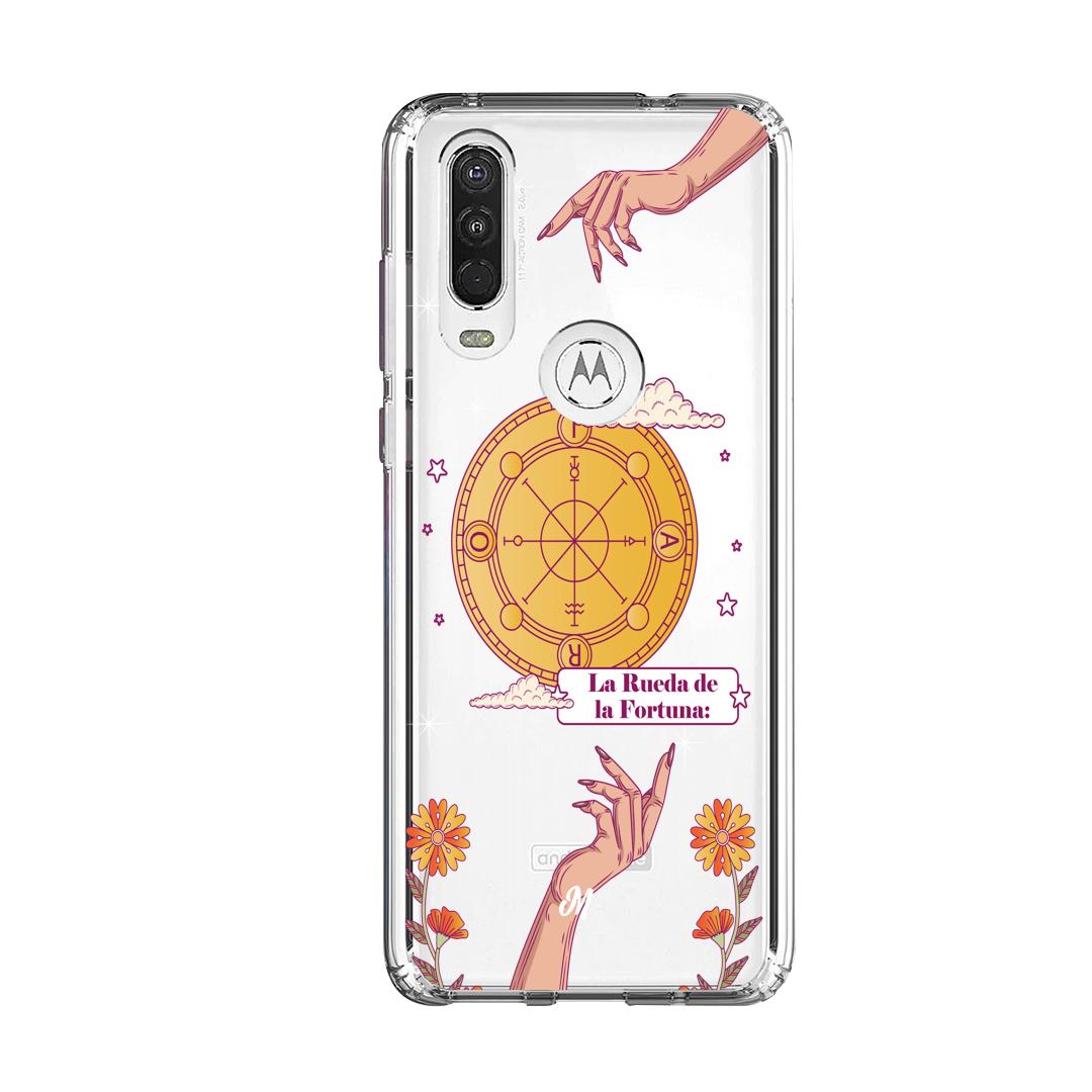 Cases para Motorola One Action LA RUEDA DE LA FORTUNA ASTROS - Mandala Cases