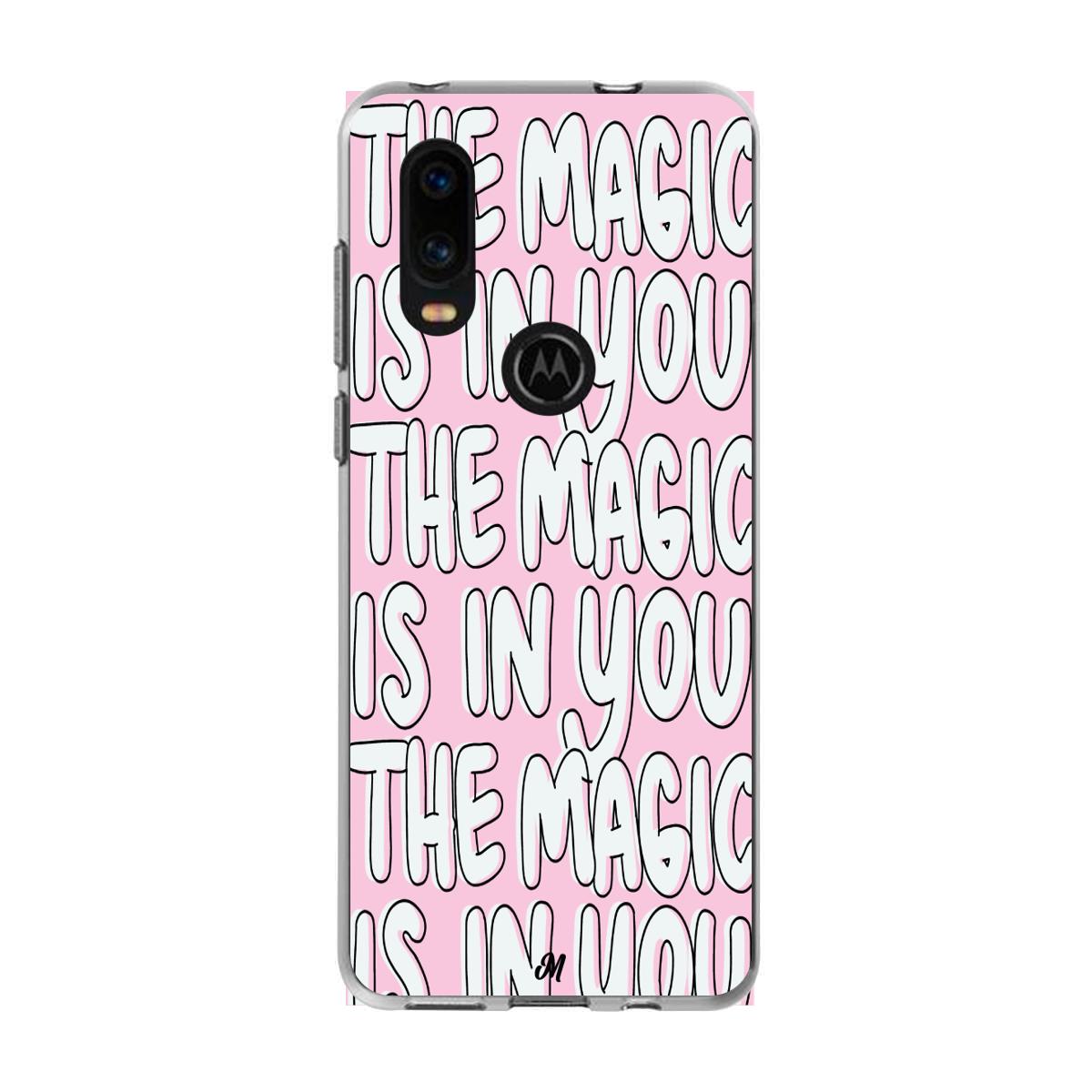 Case para Motorola P40 The magic - Mandala Cases