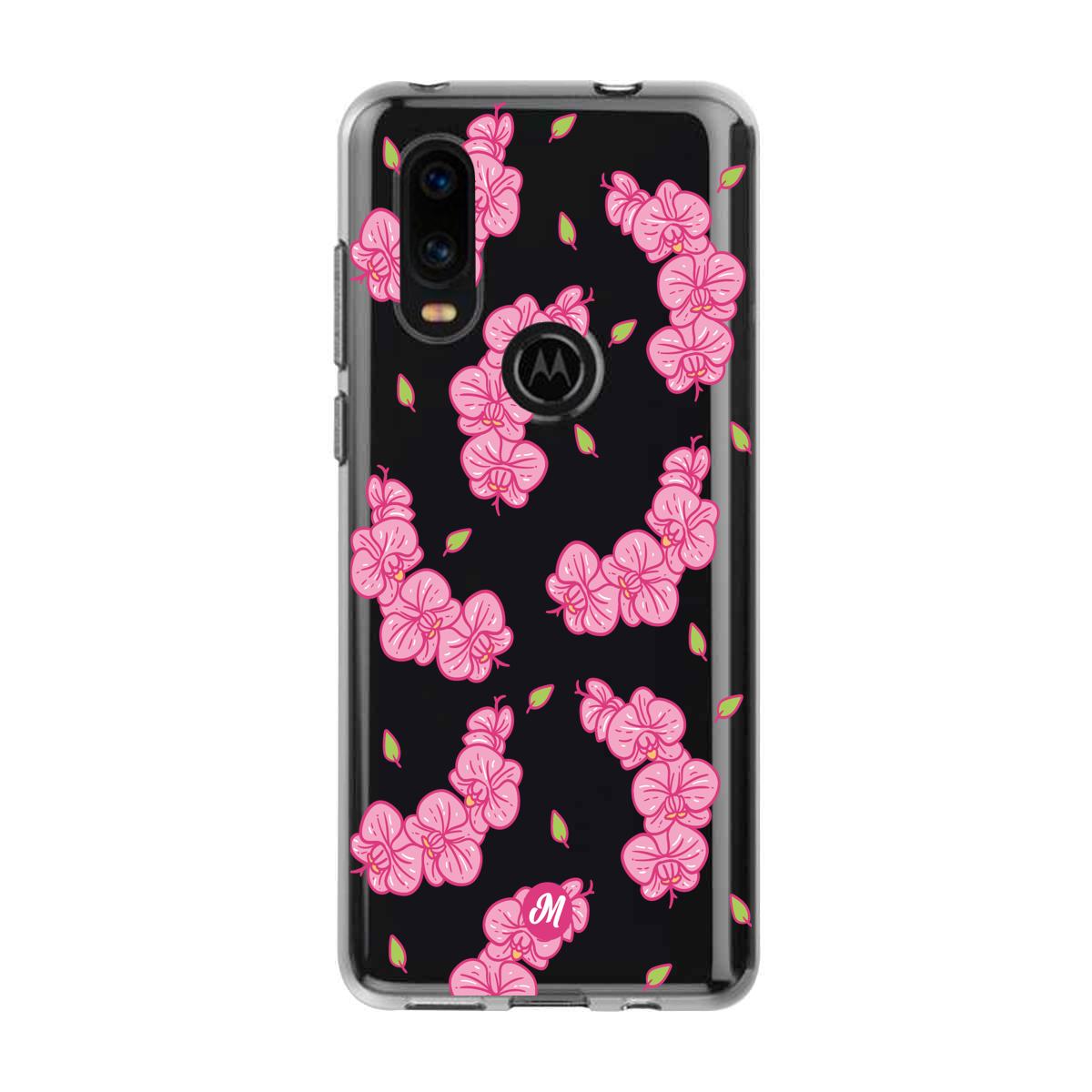 Cases para Motorola P40 Colombian Orchid - Mandala Cases