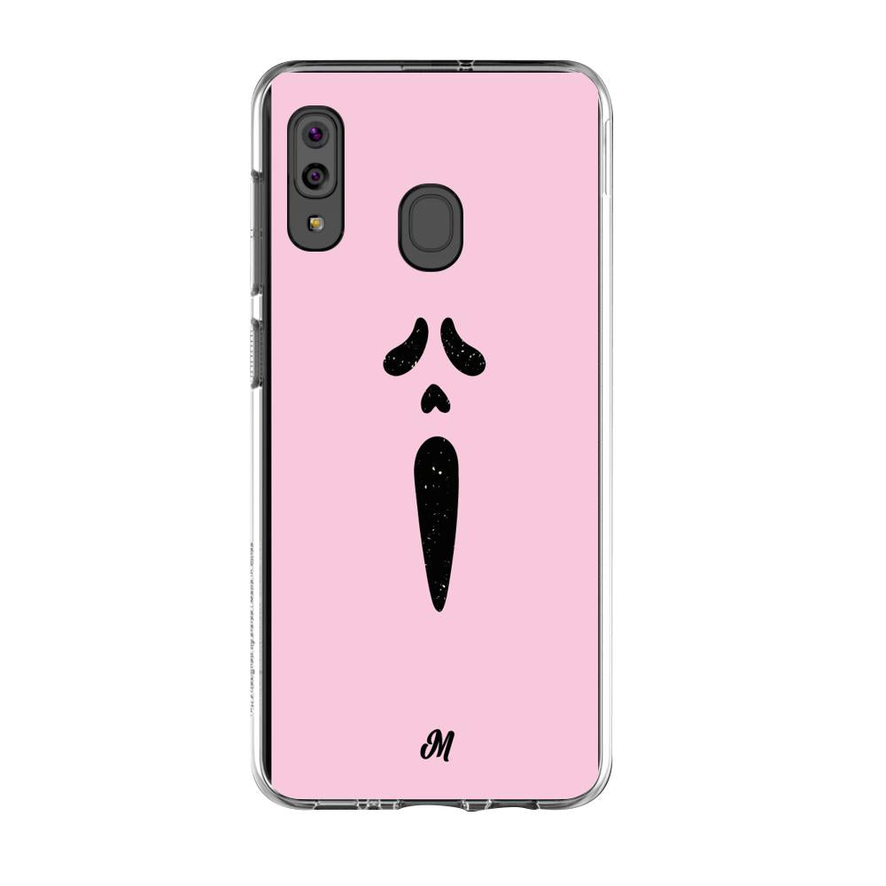 Case para Samsung A20S El Grito Rosa - Mandala Cases