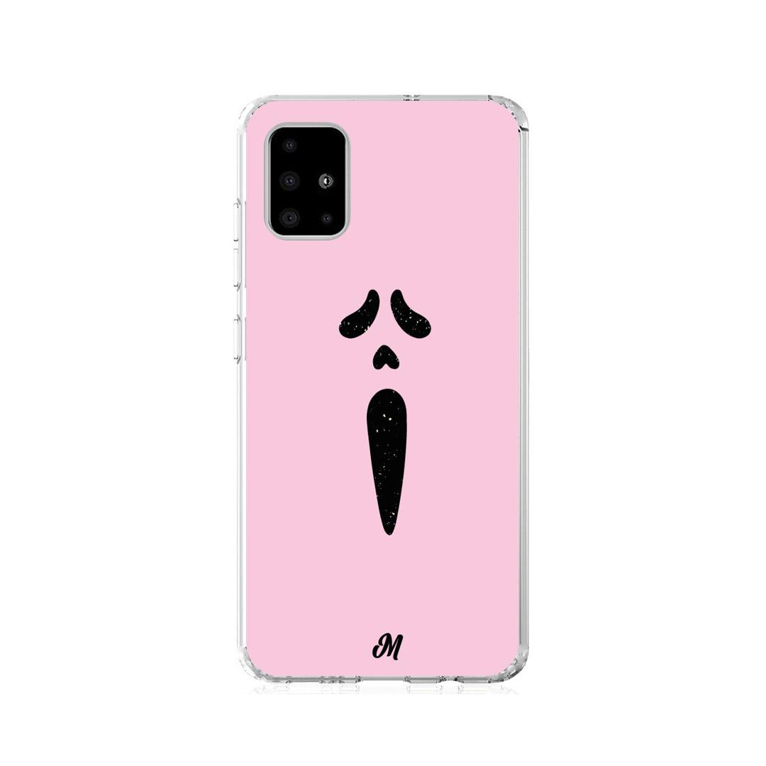 Case para Samsung A21S El Grito Rosa - Mandala Cases