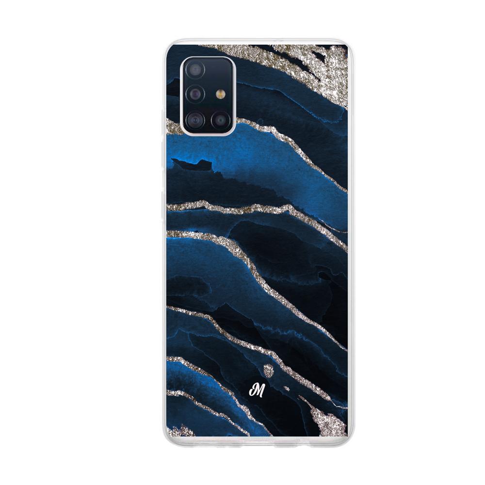 Cases para Samsung A51 Marble Blue - Mandala Cases