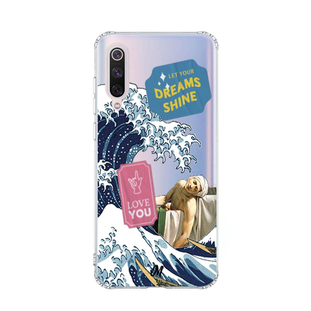 Case para Xiaomi Mi 9 Ola de sueños - Mandala Cases