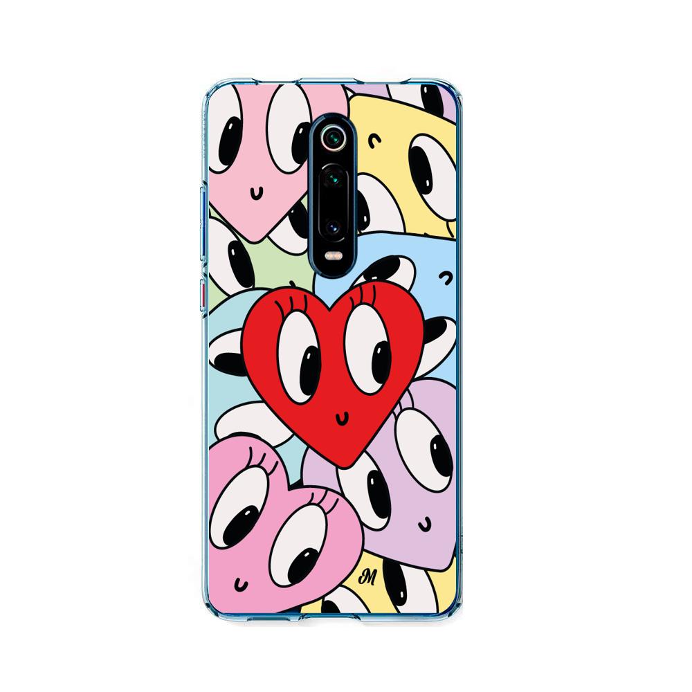Case para Xiaomi Mi 9T / 9TPro Corazones felices - Mandala Cases