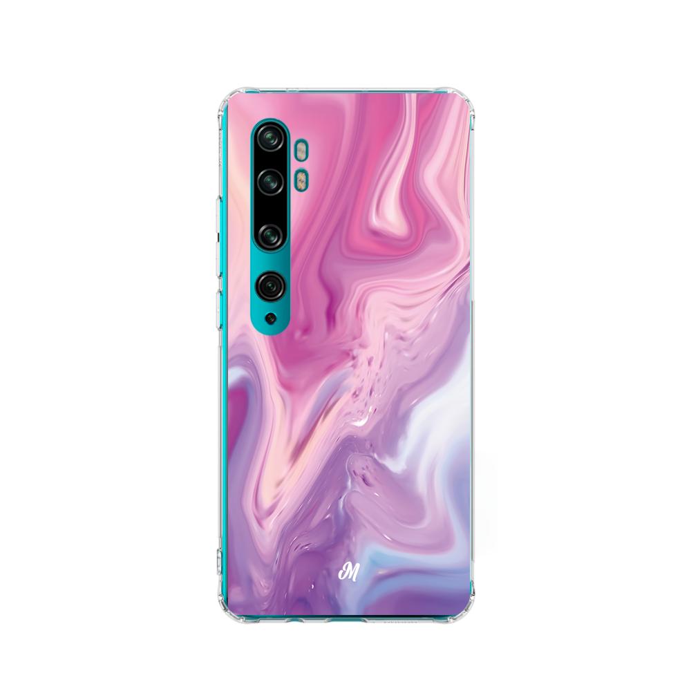 Cases para Xiaomi Mi 10 / 10pro Marmol liquido pink - Mandala Cases