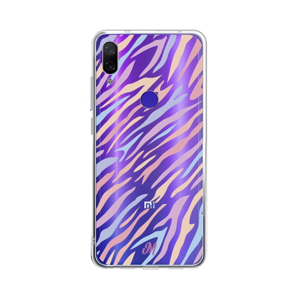 Case para Xiaomi Redmi note 7 Funda Líneas de Colores - Mandala Cases