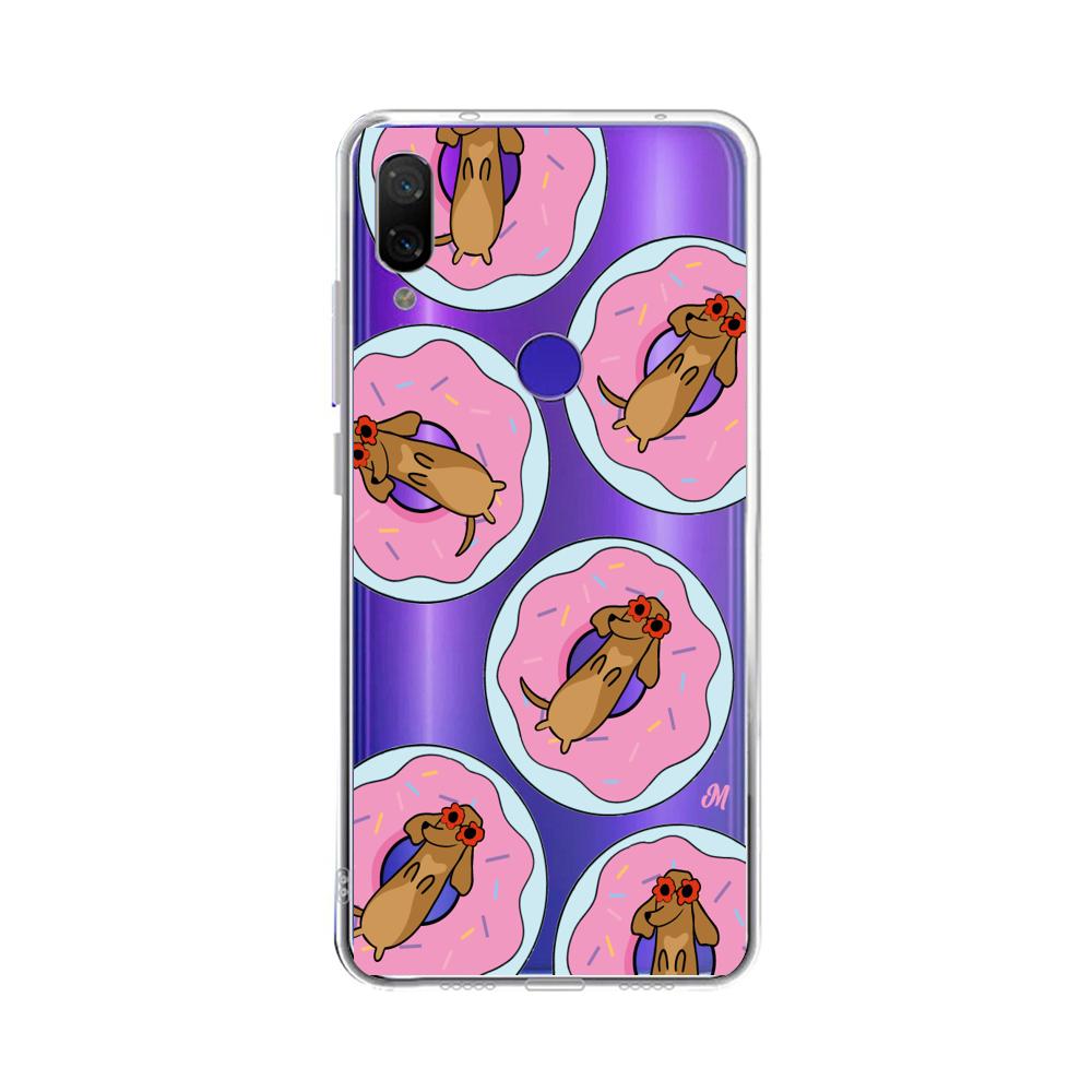 Case para Xiaomi Redmi note 7 Perritos y Donas - Mandala Cases