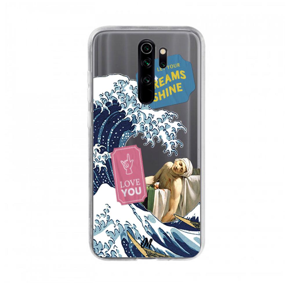 Case para Xiaomi note 8 pro Ola de sueños - Mandala Cases