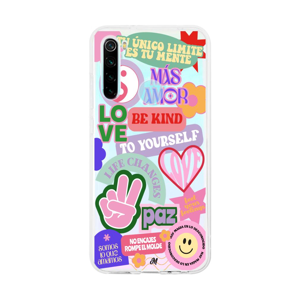 Case para Xiaomi redmi note 8 Stickers en collage - Mandala Cases