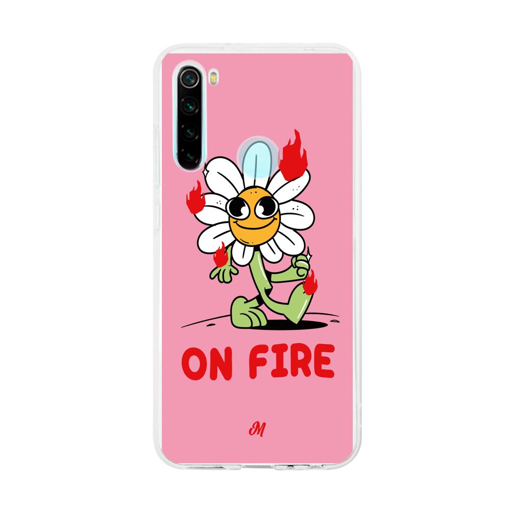 Cases para Xiaomi redmi note 8 ON FIRE - Mandala Cases