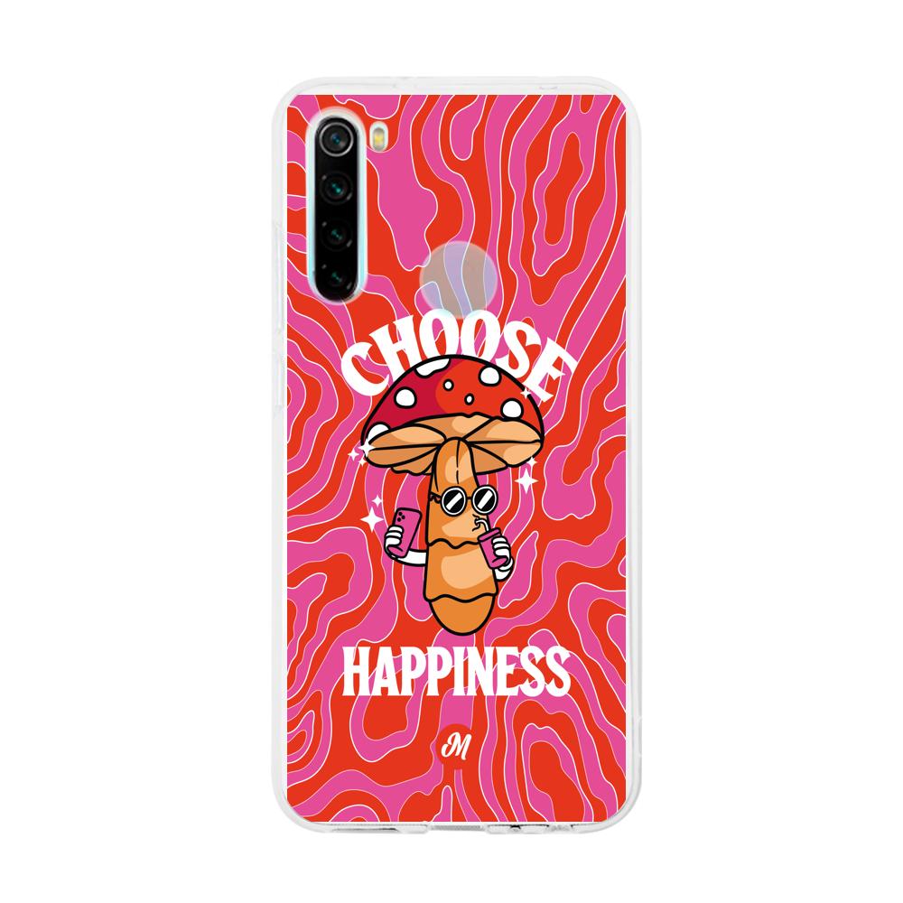 Cases para Xiaomi redmi note 8 Choose happiness - Mandala Cases