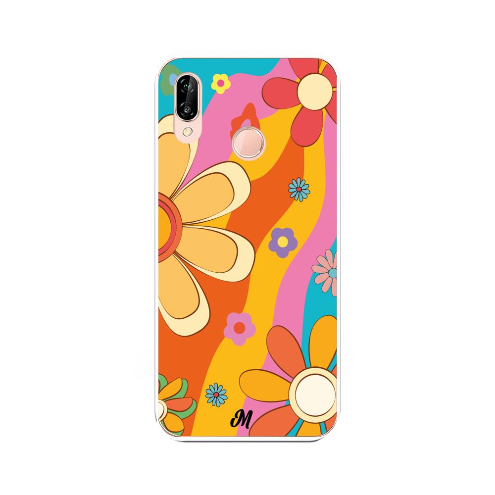 Case para Huawei P20 Lite Hippie Flowers - Mandala Cases