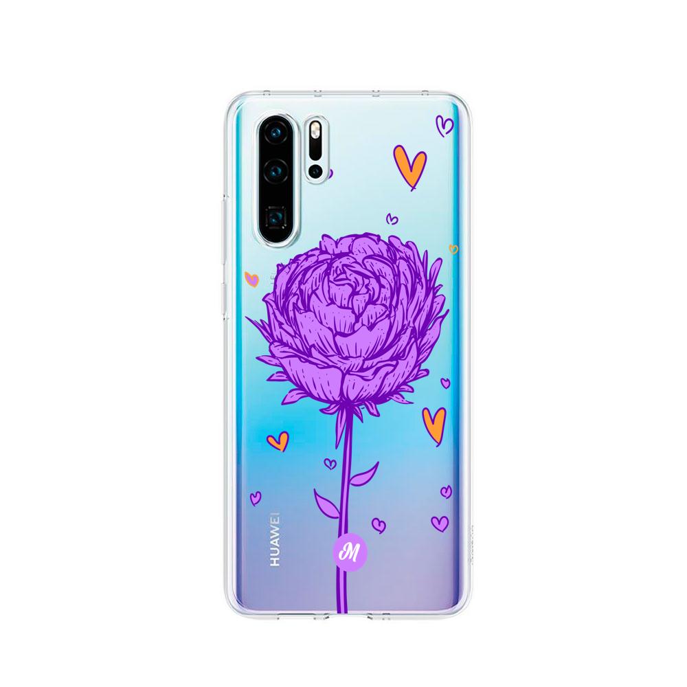 Cases para Huawei P30 pro Rosa morada - Mandala Cases