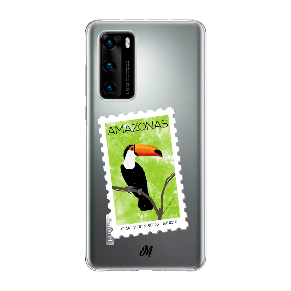 Case para Huawei P40 Estampa de Amazonas - Mandala Cases