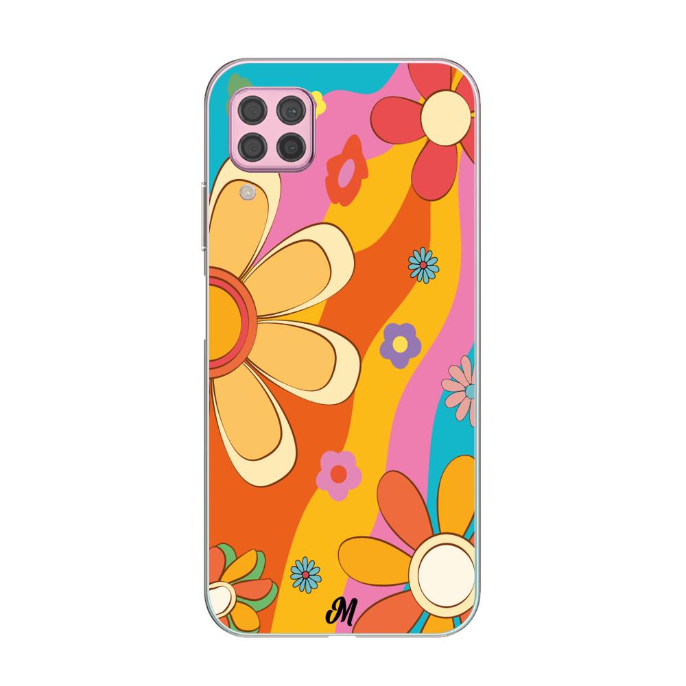 Case para Huawei P40 lite Hippie Flowers - Mandala Cases