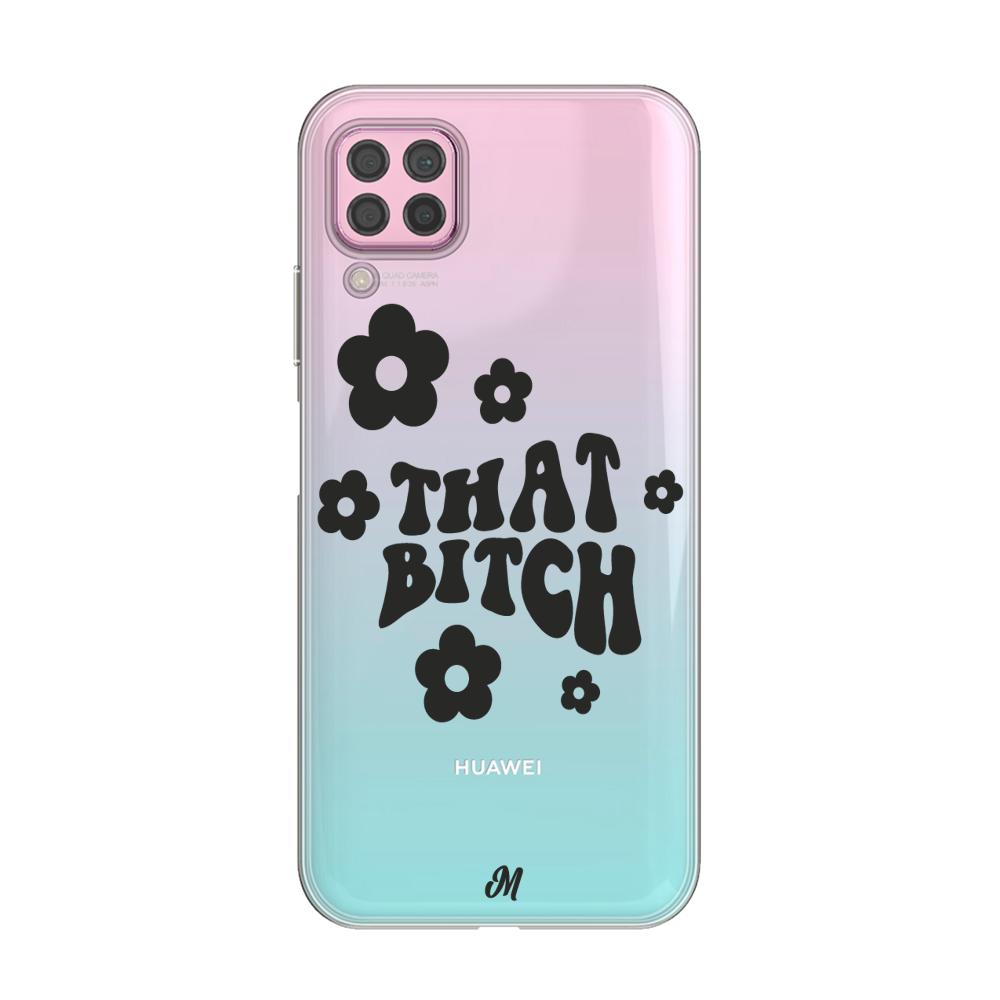 Case para Huawei P40 lite that bitch negro - Mandala Cases